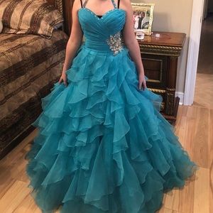Size 2 (teen) pageant dress.